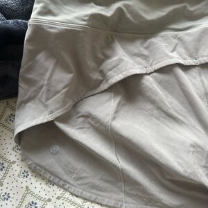 Lululemon Gray Athletic Skirt